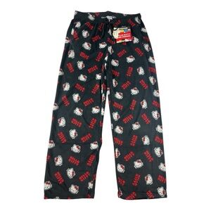Aeropostale Hello Kitty Pink Bow Soft Pajama Pants Size Medium NWT